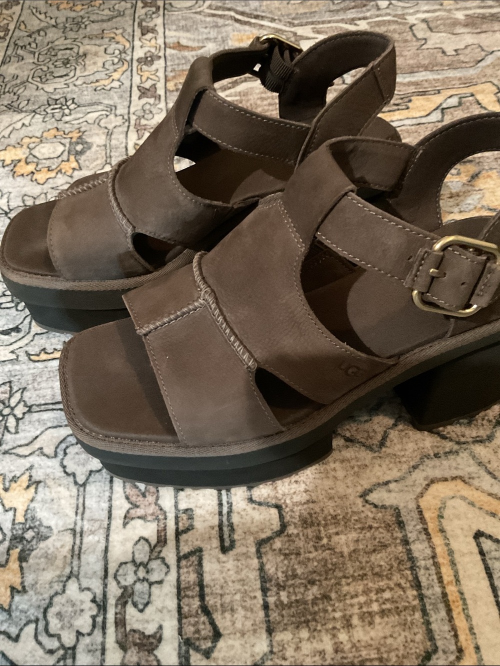 UGG New Heights Platform Sandal - Picture 2 of 6